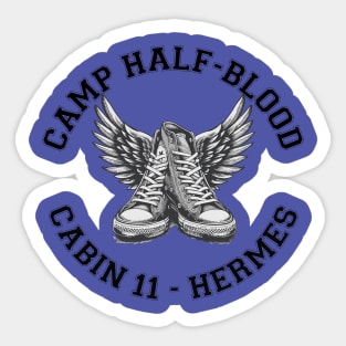 Cabin 11 -Hermes greek mythology Sticker